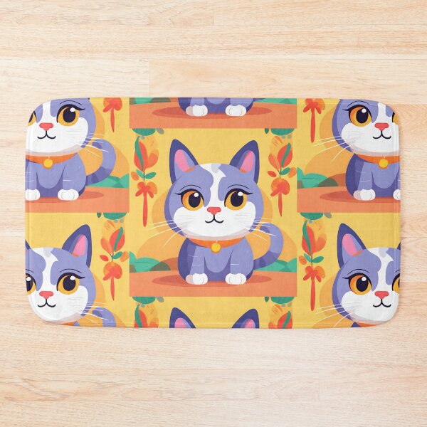 Item preview, Karma is a animated blue cat  designed and sold by 17Secrets.