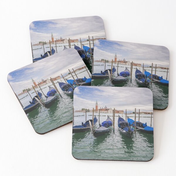 Item preview, Gondolas moored near St Marks Square, Venice designed and sold by MichaelBShannon.