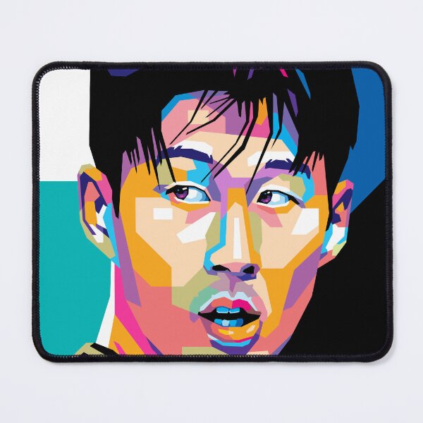 Item preview, Son Heung-Min in WPAP Style designed and sold by Xezyy.
