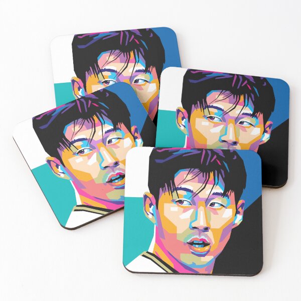 Item preview, Son Heung-Min in WPAP Style designed and sold by Xezyy.