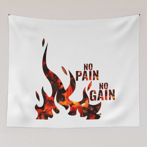 Item preview, NO PAIN NO GAIN designed and sold by Nunaprettyshop.