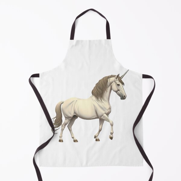 Item preview, White unicorn isolated on black background designed and sold by Sanan Israyilli.