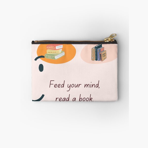 Item preview, Feed your mind, read a book designed and sold by peach-lab01.