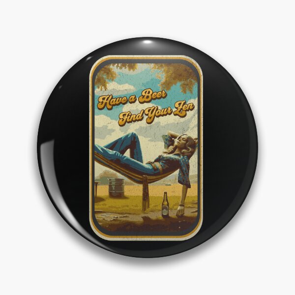 Item preview, Have a beer, Find your zen designed and sold by Retro-Rebellion.