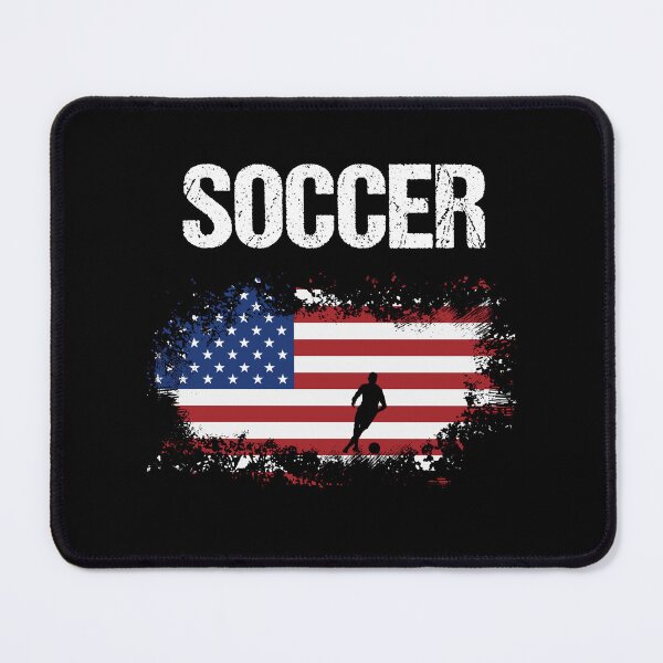 Item preview, Soccer USA Flag designed and sold by Crea-mood.