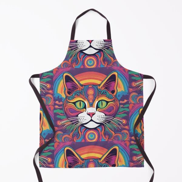 Item preview, Karma is a psychedelic cat designed and sold by 17Secrets.
