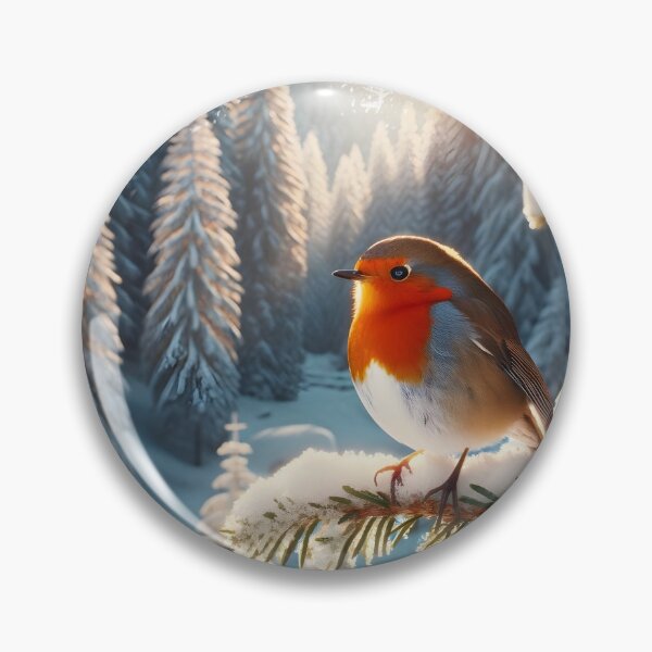 Item preview, Christmas Robin designed and sold by Truck Stop One.