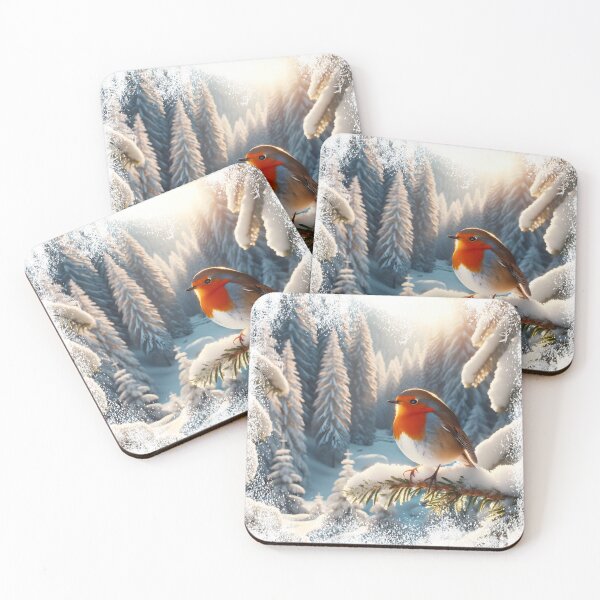 Item preview, Christmas Robin designed and sold by Truck Stop One.
