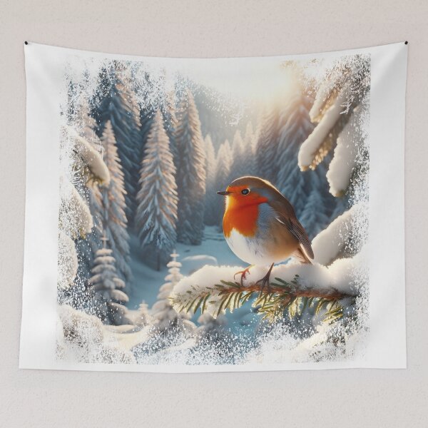 Item preview, Christmas Robin designed and sold by Truck Stop One.