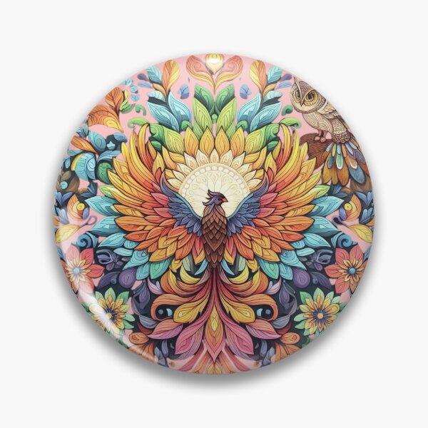 Item preview,  Phoenix Mandala  designed and sold by Cuteanimecorner.