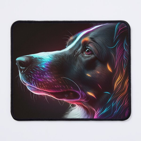 Item preview, Dog Neon Art 4 designed and sold by AstroRisq.