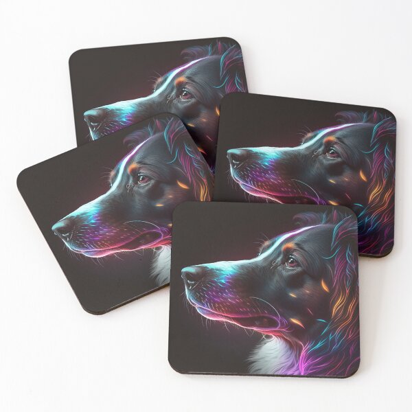 Artikelvorschau, Hund Neon Art 4 entworfen und verkauft von AstroRisq.