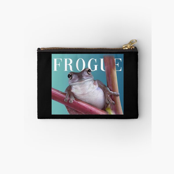 Item preview, Frogue Magazine Frog Meme designed and sold by swankyswamprat.