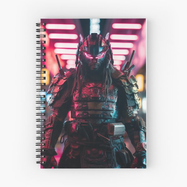 Artikelvorschau, Cyberpunk Ronin: Future Warrior in Neon Tokyo entworfen und verkauft von NeeoArt.