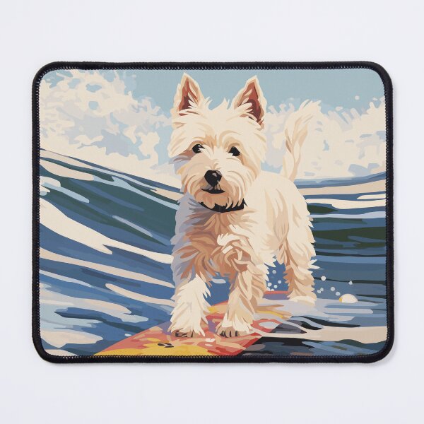 Item preview, Surfing Westie designed and sold by TheHellSong.