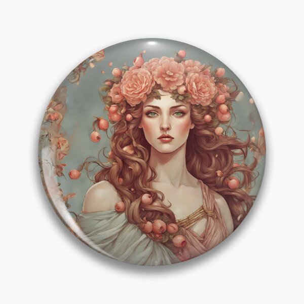 Item preview, Art Drawing of Goddess Persephone Lore Olympus Fanart designed and sold by TheLocoShop.