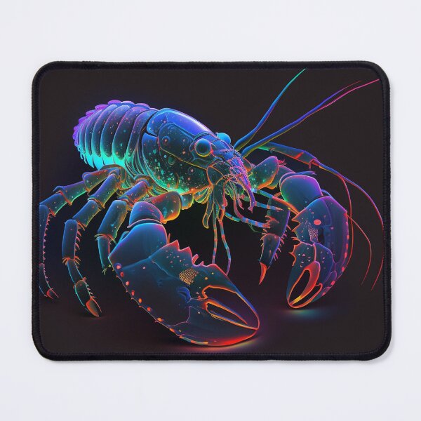 Item preview, Lobster Neon Art 1 designed and sold by AstroRisq.