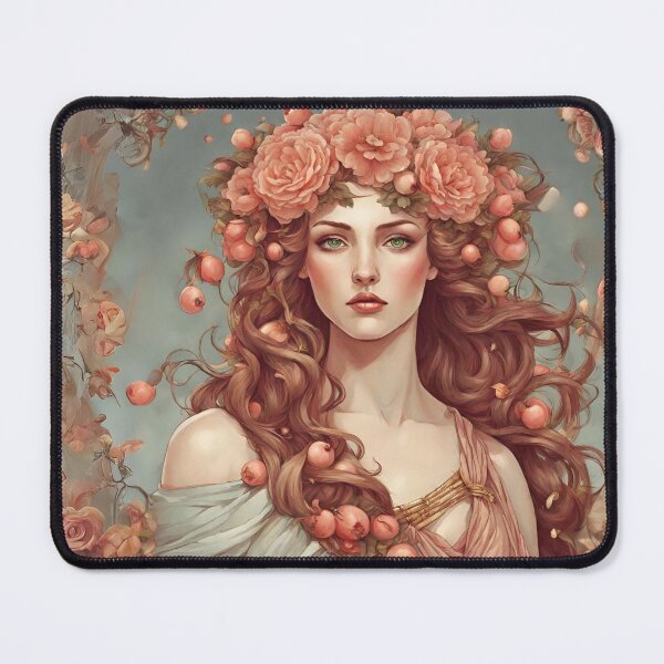 Item preview, Art Drawing of Goddess Persephone Lore Olympus Fanart designed and sold by TheLocoShop.