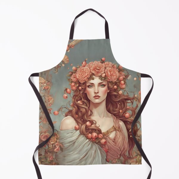 Item preview, Art Drawing of Goddess Persephone Lore Olympus Fanart designed and sold by TheLocoShop.