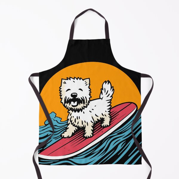 Item preview, Surfing Westie designed and sold by TheHellSong.
