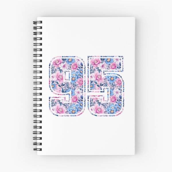 Item preview, 95th Birthday, floral number 95, woman’s designed and sold by iclipart.