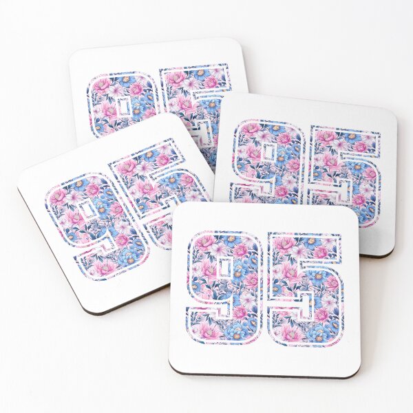 Item preview, 95th Birthday, floral number 95, woman’s designed and sold by iclipart.