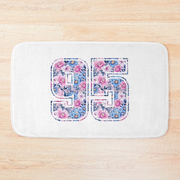 Item preview, 95th Birthday, floral number 95, woman’s designed and sold by iclipart.