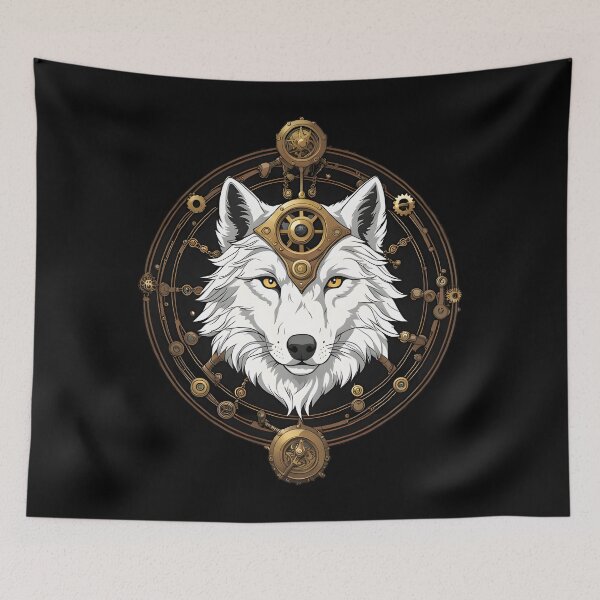 Item preview, Steampunk Wolf Head designed and sold by EternalDelight1.