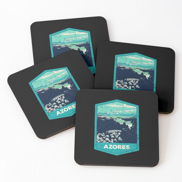 Item preview, Azores Islands Landscape Illustration designed and sold by Lemomo-artworks.