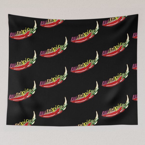 Item preview, Neurospicy Pepper (Retro Neon) designed and sold by JillPillDesign.