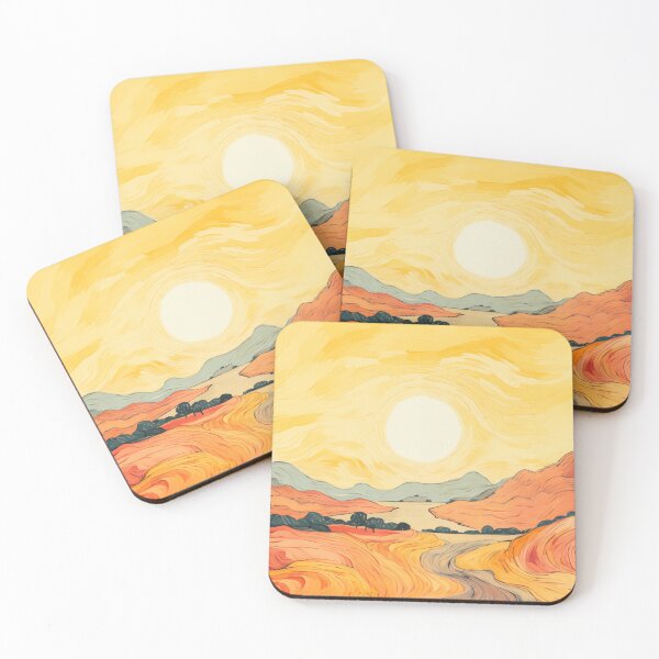 Item preview, Swirly sunset designed and sold by PricklyPeanut.