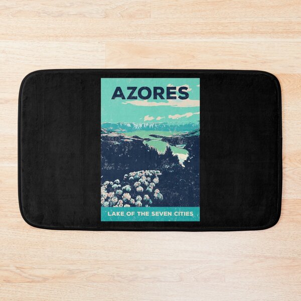 Item preview, Azores Islands Landscape Illustration designed and sold by Lemomo-artworks.