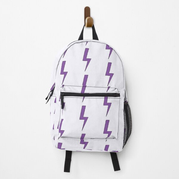 Item preview, Lightning bolt | Purple Flash Energy with black outline - designed and sold by PurpleLoveStore.
