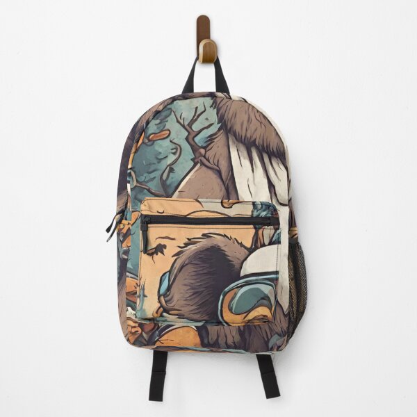 Item preview, Cute forest animals, orange, blue, grey designed and sold by MyartStudioTB.