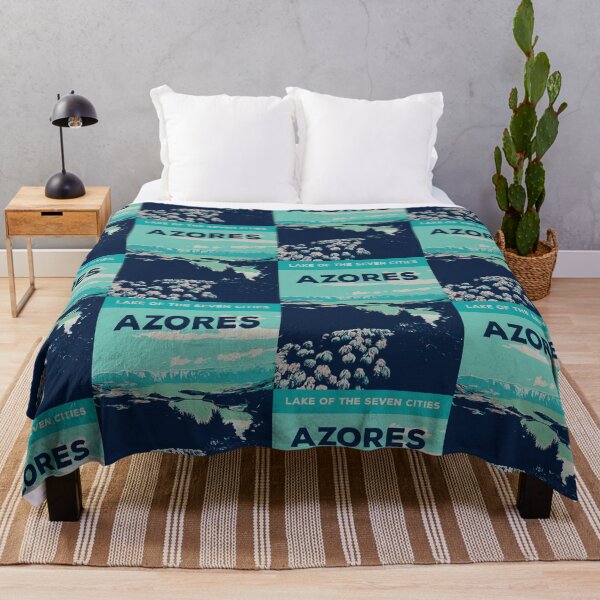 Item preview, Azores Islands Landscape Illustration designed and sold by Lemomo-artworks.