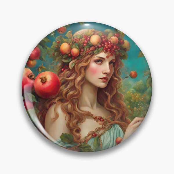 Item preview, Art Drawing of Goddess Persephone Lore Olympus Fanart designed and sold by TheLocoShop.