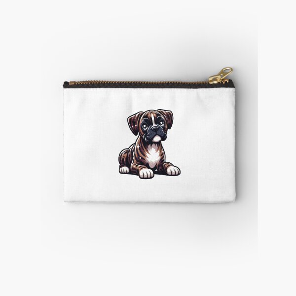Item preview, Brindle Boxer Vector Illustration designed and sold by Arterx.