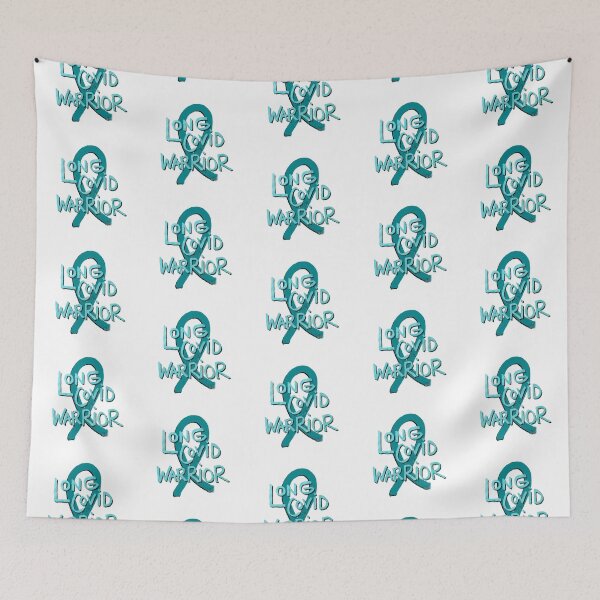 Item preview, Long COVID Warrior (Awareness Ribbon) designed and sold by JillPillDesign.