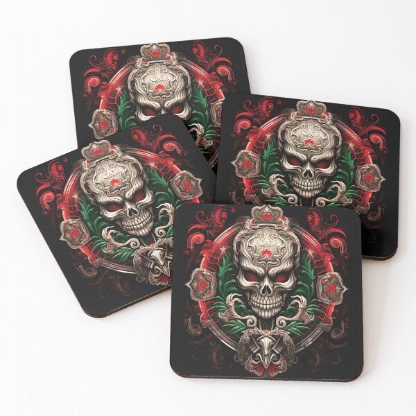 Item preview, Tricolor Skull Vivid Death in the Homeland designed and sold by DarkScienses.