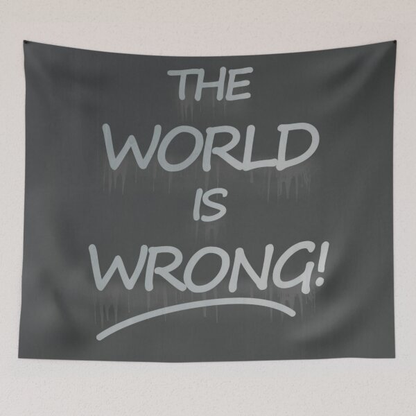 Item preview, The World Is Wrong! designed and sold by Yahli248.