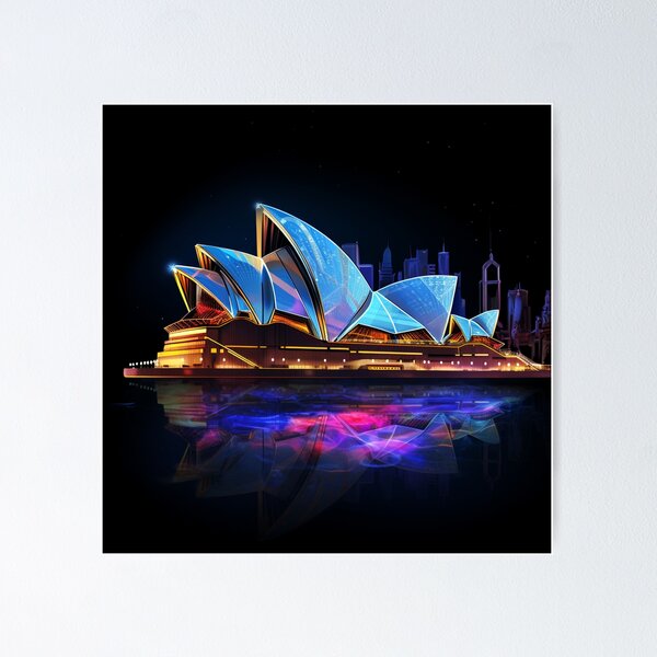Item preview, Neon Opera House designed and sold by AstroRisq.