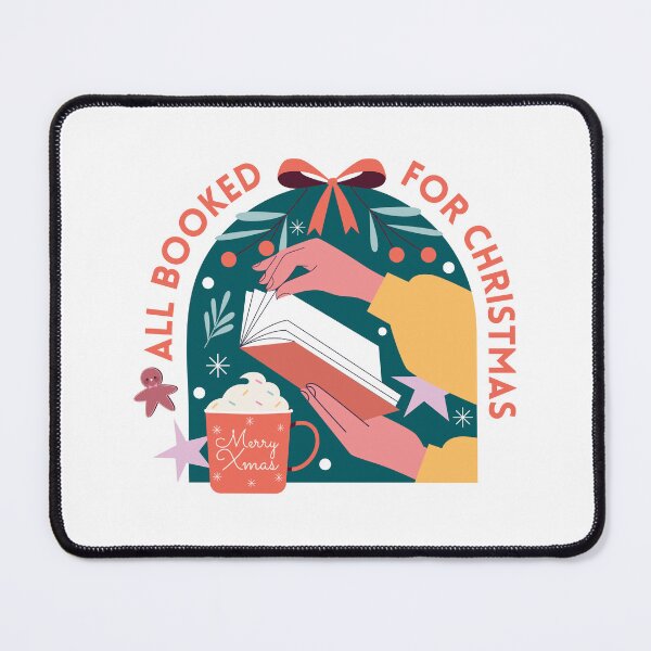 Item preview, All Booked for Christmas designed and sold by chillaxcats.
