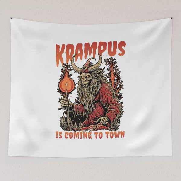 Item preview, Krampus is coming to Town designed and sold by Samadi style.