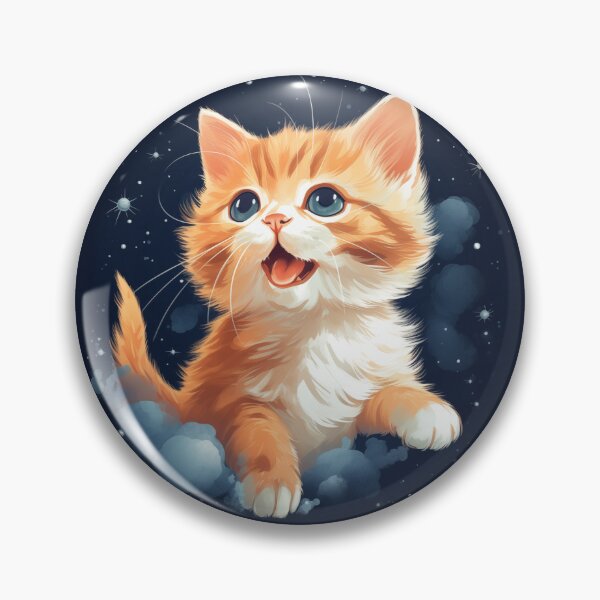 Item preview, Orange cat : Sweeter Than Sunshine: Cute Orange & White Cat Begging for Treats designed and sold by BabyBears.