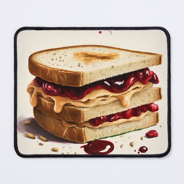 Artikelvorschau, Erdnussbutter-Gelee-Sandwich entworfen und verkauft von AstroRisq.