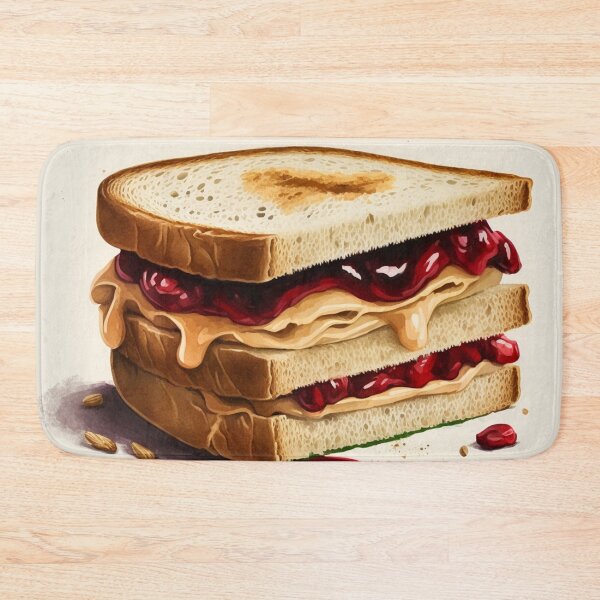 Artikelvorschau, Erdnussbutter-Gelee-Sandwich entworfen und verkauft von AstroRisq.