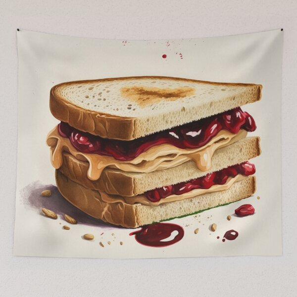 Artikelvorschau, Erdnussbutter-Gelee-Sandwich entworfen und verkauft von AstroRisq.