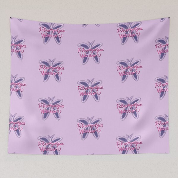 Item preview, Fibromyalgia  Warrior - Glittery Butterfly designed and sold by JillPillDesign.
