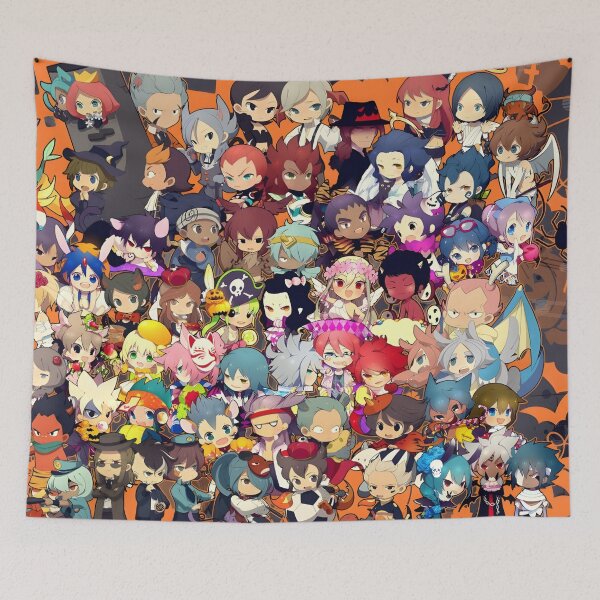 Item preview, All Chibi of Inazuma Eleven - Halloween art designed and sold by Adeel Mushtaq.