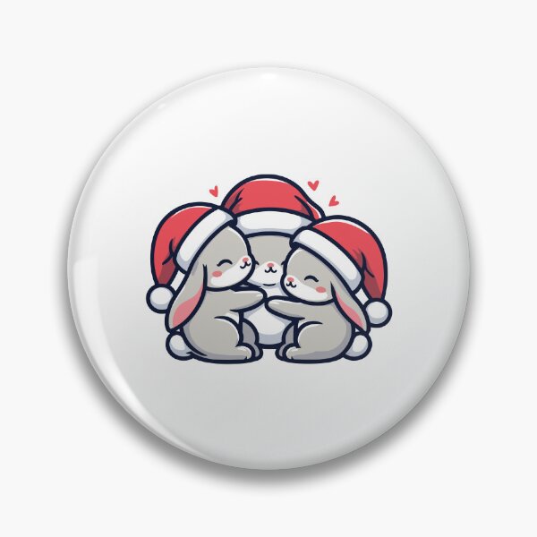 Artikelvorschau, Weihnachts-Cuddle Cuties Babyhasen-Trio entworfen und verkauft von Arterx.